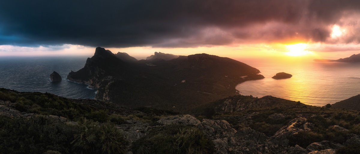 Mallora Spanien Kap Formentor Pollenca Palma Strand Berge Kliff Meer Arta Sa Calobra Pareis Coll de Reis Insel Island