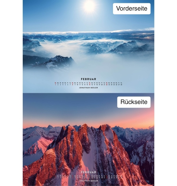 Allgäu Kalender 2026 Monate2