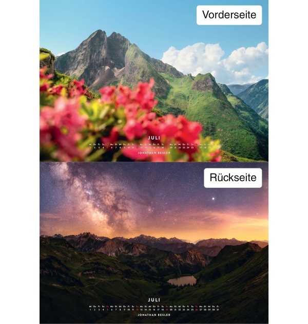 Allgäu Kalender 2026 Monate7