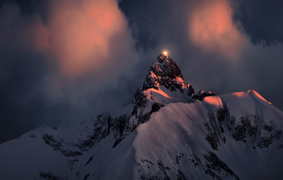 Meine Lieblingsmotive - 1032 - ad696be4 1 Panorama Allgäu Alpen Berge Winter Schnee verschneit Trettach Einödsbach Hochalpen Oberstdorf Oberallgäu Hochfrott Mädelegabel