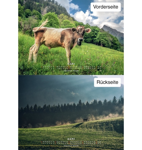 Kuhkalender 2026 Monate3