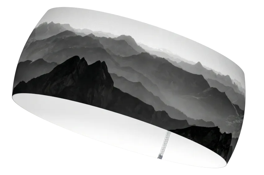 STIRNBAND Allgäu Silhouetten SW